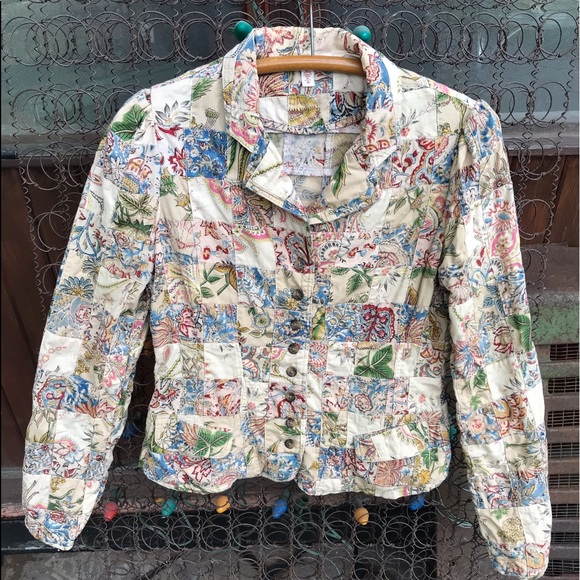 ralph lauren patchwork jacket